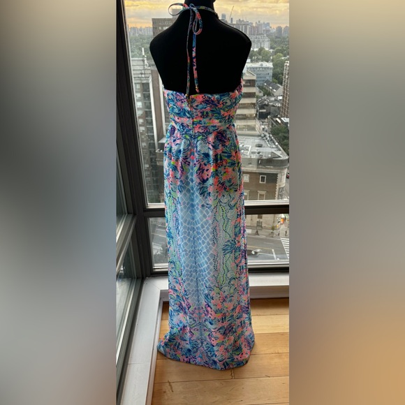 🆕 LILLY PULITZER 🧿 NWOT Viv Maxi Dress, Multi Hidden Treasures - Sz US 6 - Picture 11 of 16
